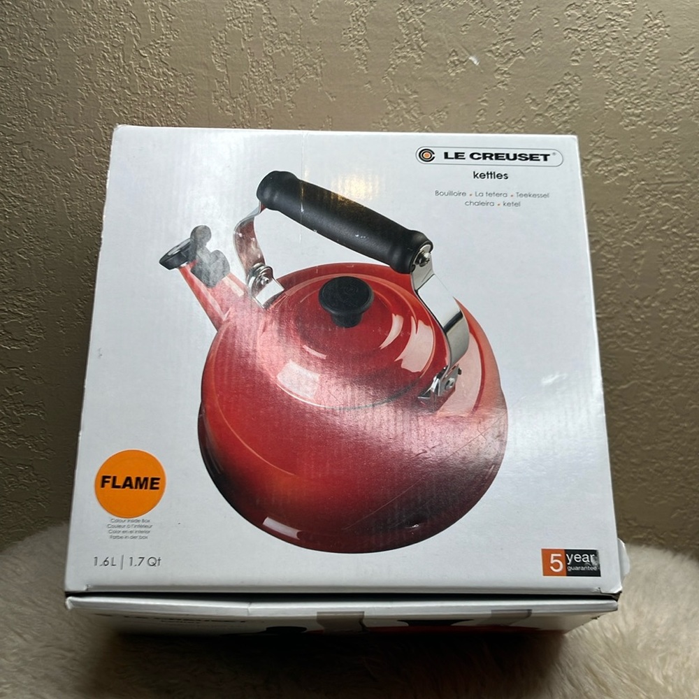 Le Creuset Flame Whistle Kettle